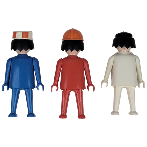 Playmobil System Construction Worker Deluxe Set No. 015 Replacement Pieces Lot - Picture 4 of 6